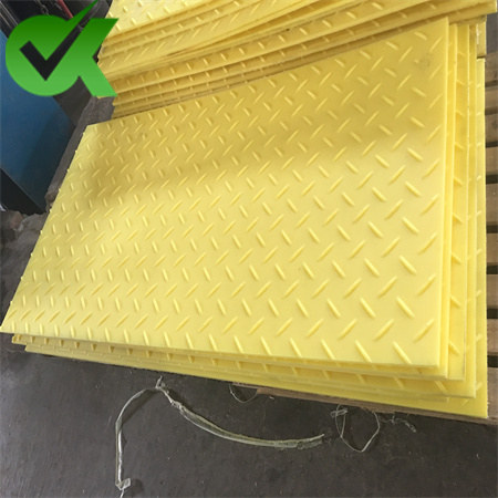 large size plastic ground protection boards 10mm for apron